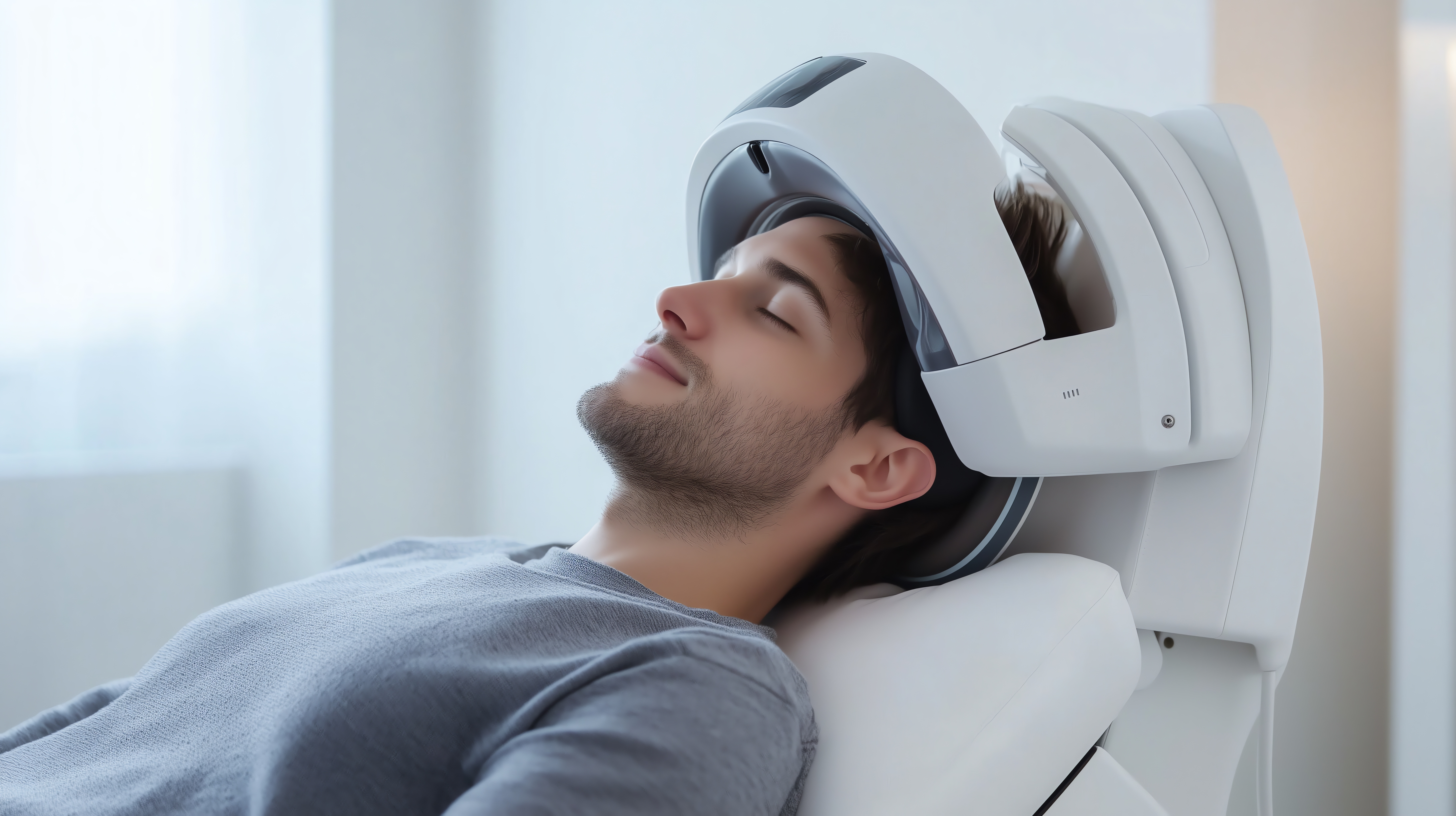 TMS (transcranial magnetic stimulation) device